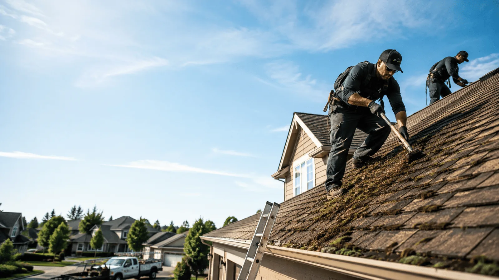 Roof Moss Removal in Hecker, IL near me